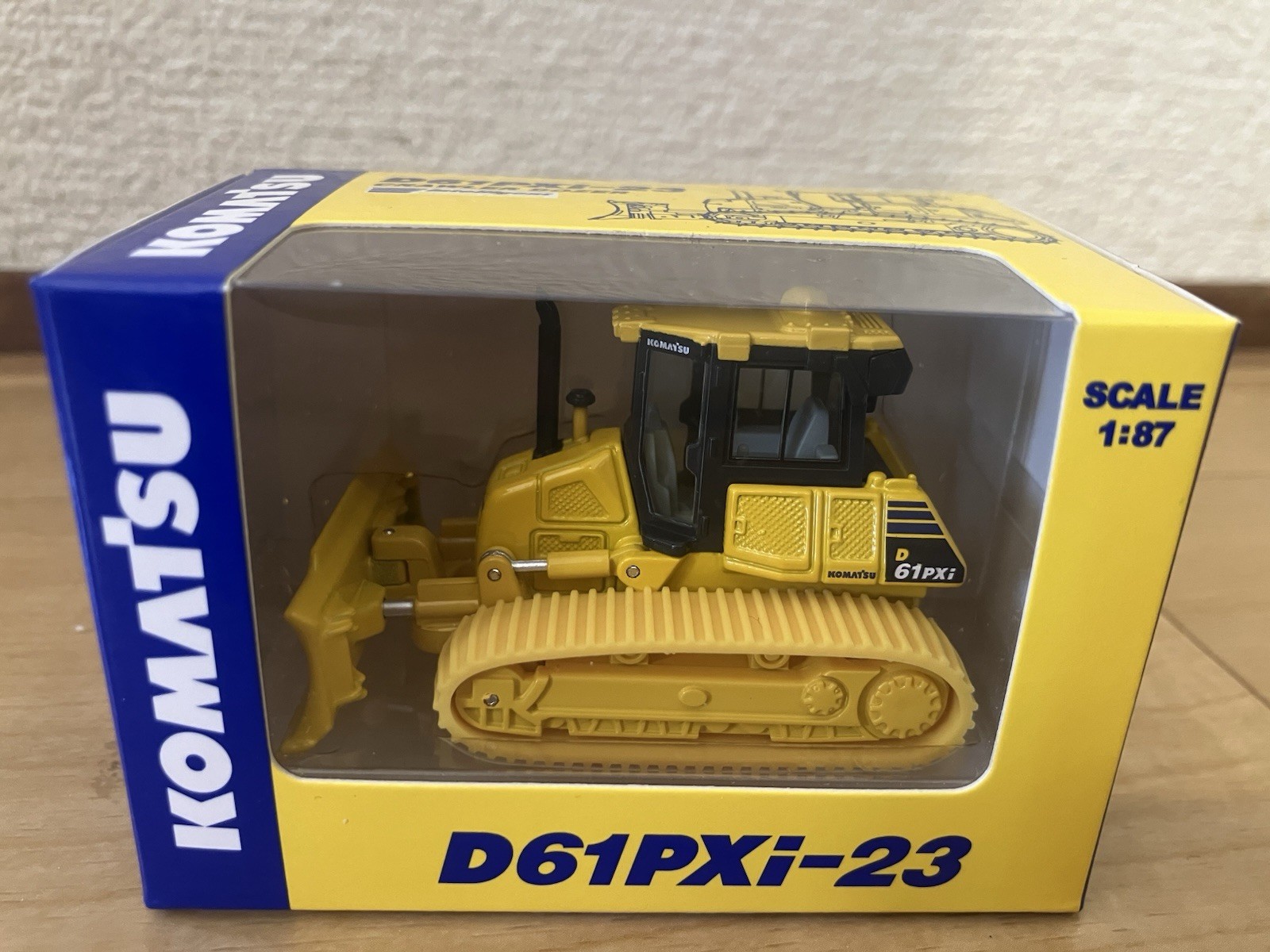 Komatsu Official Diecast Model Crawler Dozer D61PXi-23 1:87