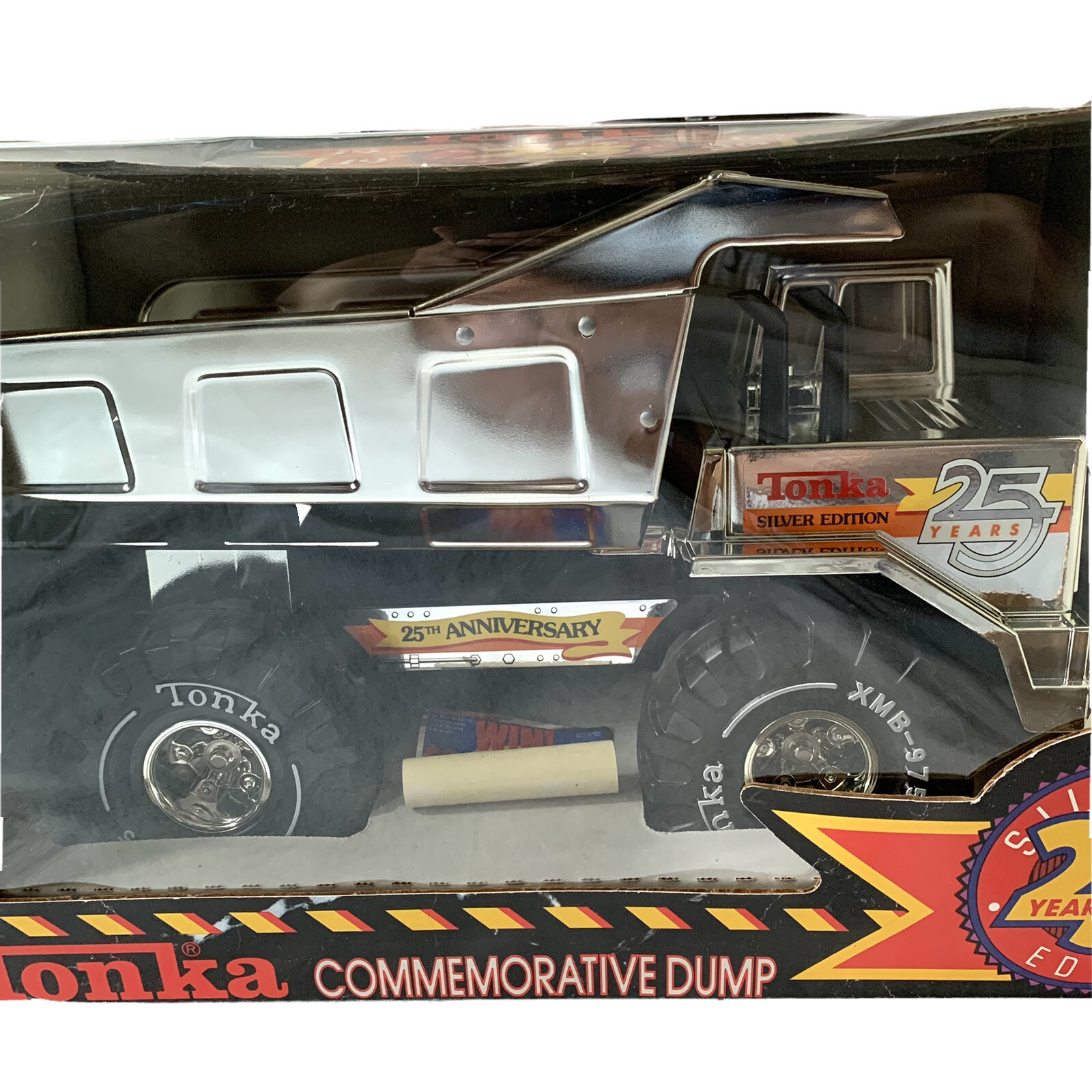1990 TONKA Anniversary Dump Truck 25th Year Silver Edition NEW in UNOPENED BOX
