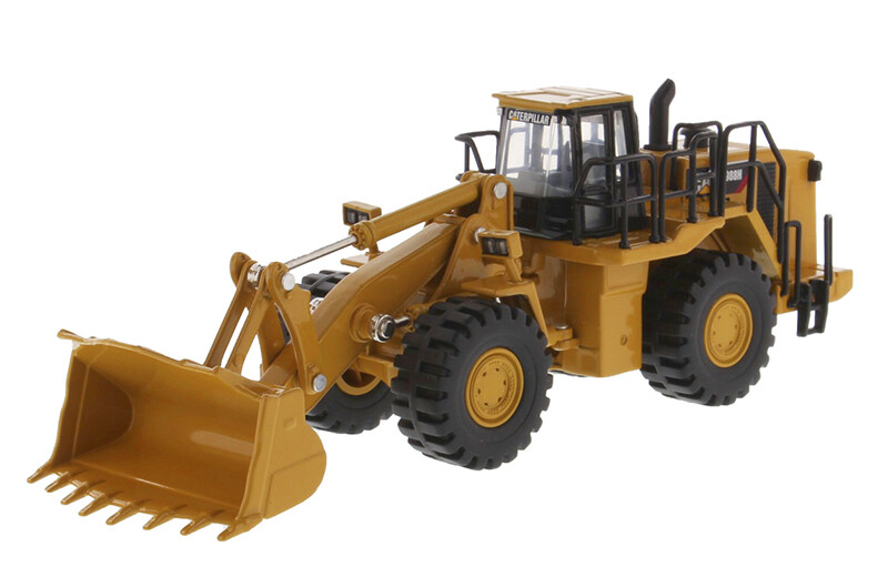 1:64 CAT988H Wheel Loader Construction Forklift Machine Equipment Diecast Model
