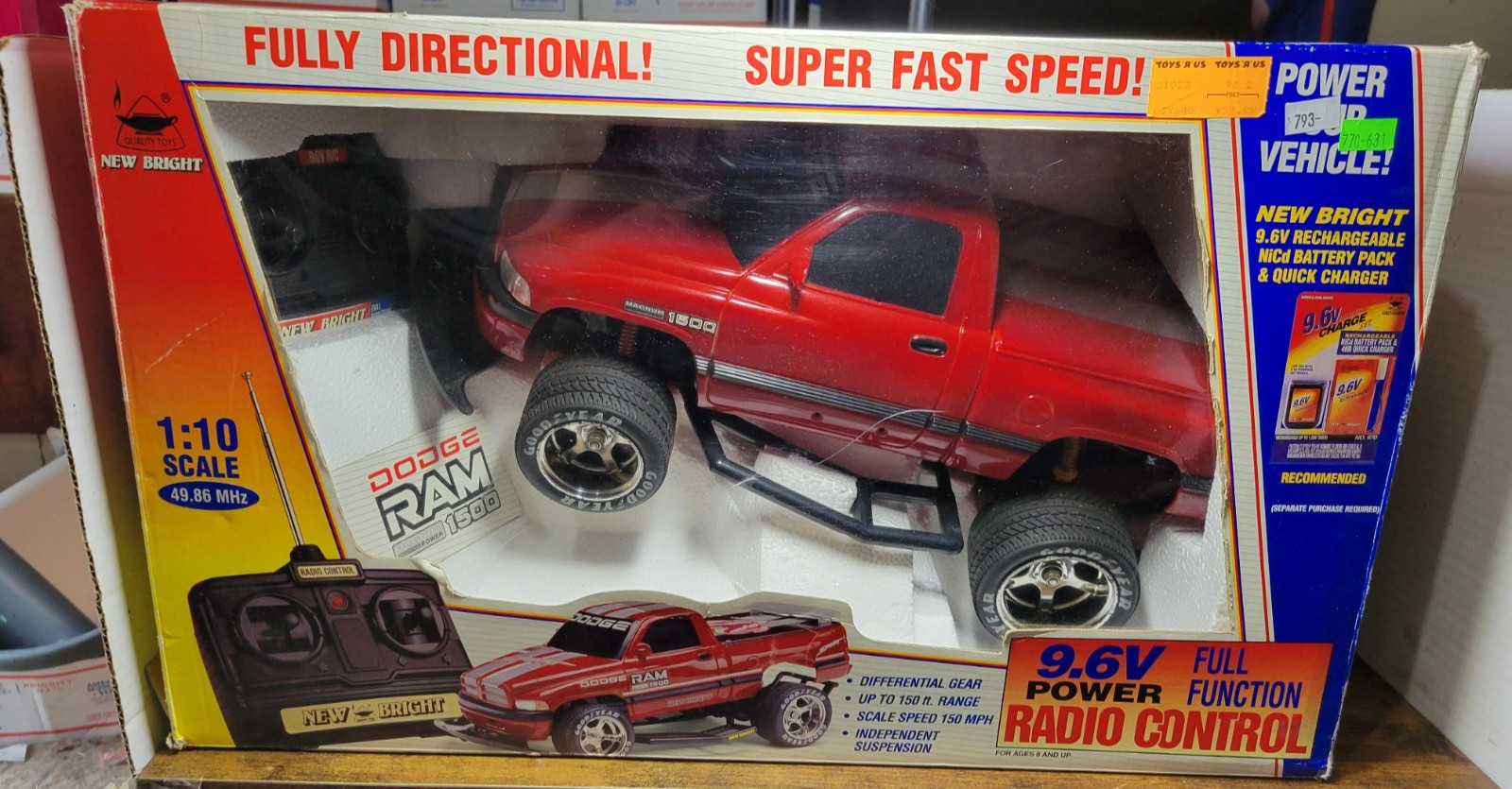 New Bright 1:10 Dodge Ram 1500 Radio Control Truck