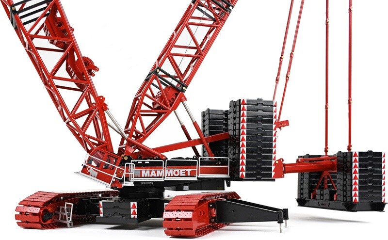 1:50 Mammoet DEMAG CC2800 Crawler Crane Construct Machine Diecast Metal Model