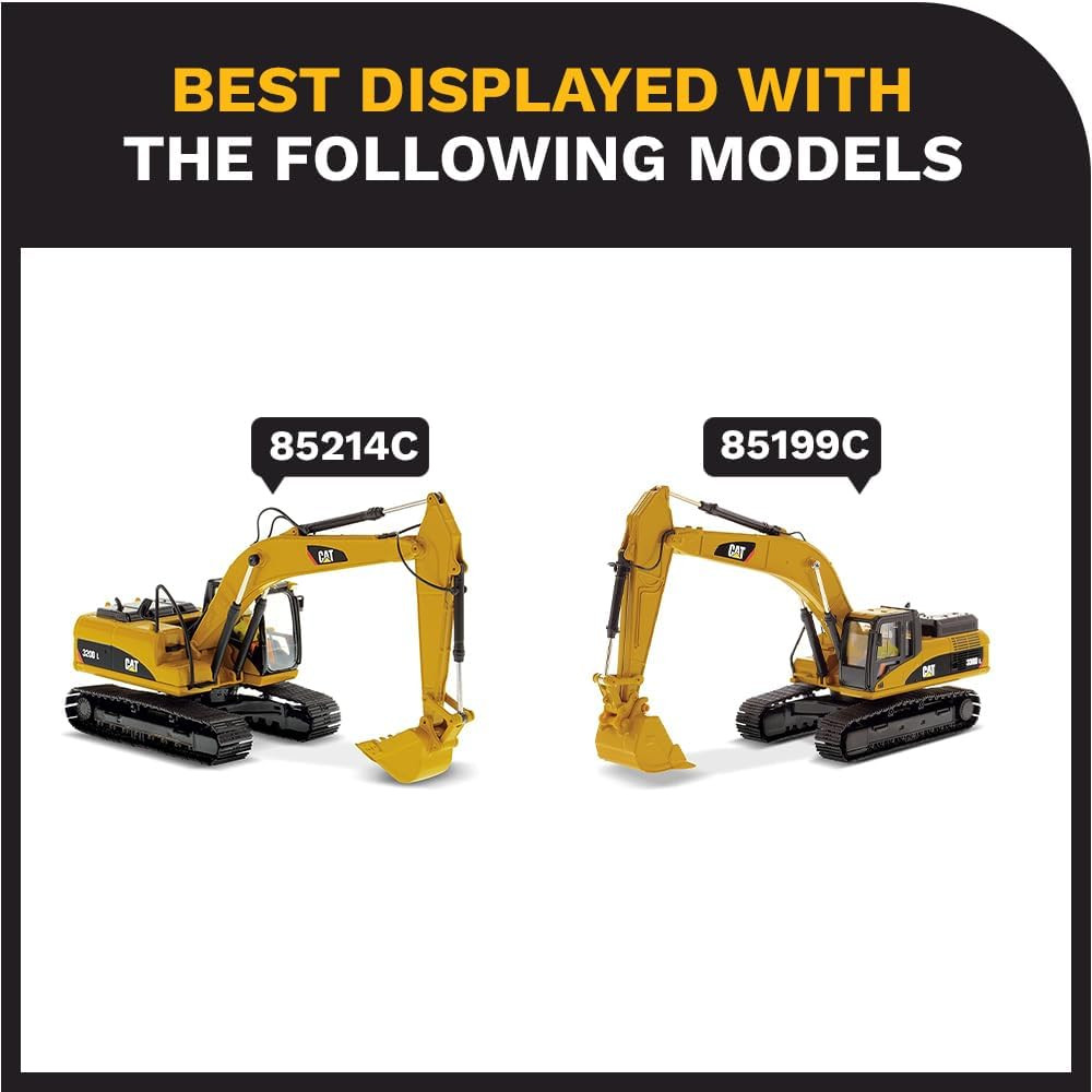 1:50 Scale Caterpillar 320DL Hydraulic Excavator & Impact Hammer, Core Classics