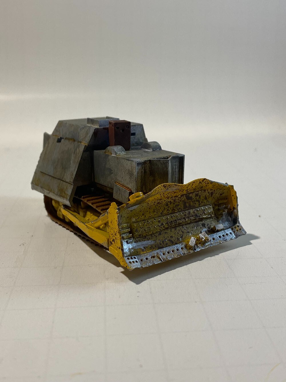 Komatsu D355A bulldozer Killdozer hotwheels scale *new updated model