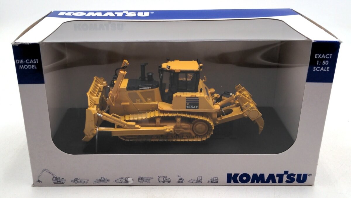 Universal Hobbies 8010 1:50 Komatsu D155 AX Dozer with Ripper