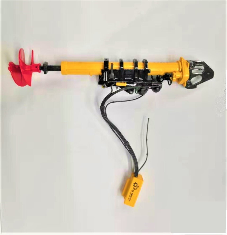 First Gear 90-0545 BayShore DH60 Drill Attachment BRI Exclusive 1/50 Diecast New