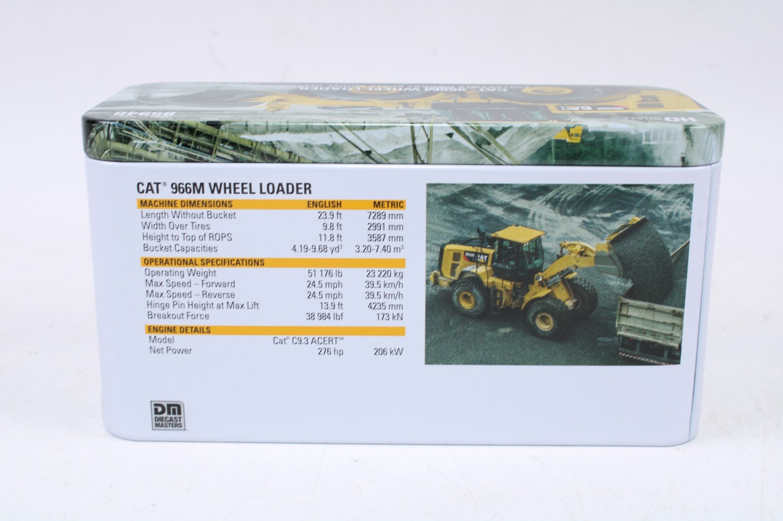 Diecast Masters 85948 HO CAT 966M Wheel Loader Diecast Model