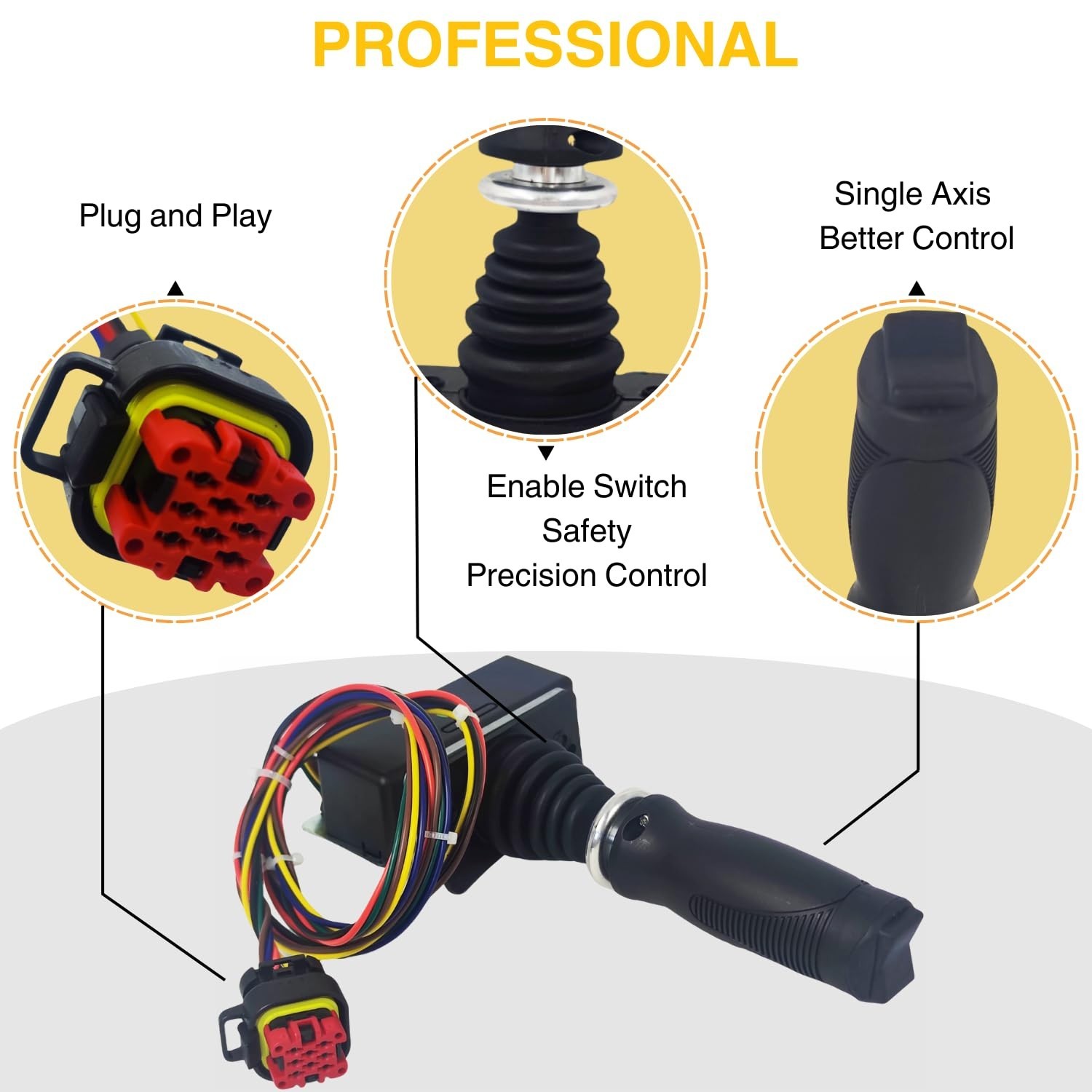 1600318 Joystick Controller Compatible with JLG Boom Lift 1250AJP 240AJ 340AJ…
