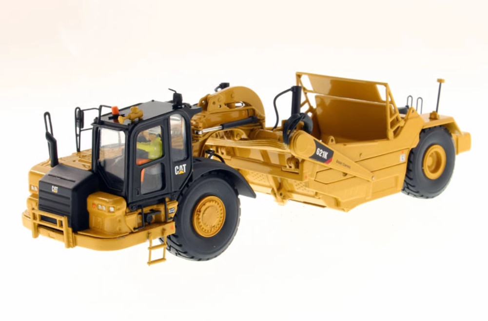 1:50 DM CAT621K Wheel Tractor-Scraper Construction Machine Diecast Model