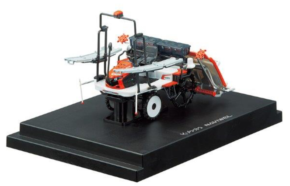Kubota Rice Transplanter Naviwel 1/32 Diecast Model Collectible Farm Toy