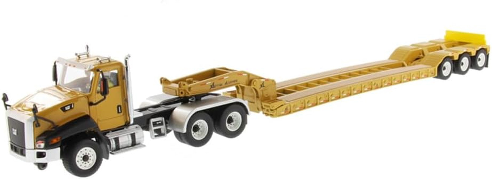 Diecast Masters 1:50 Scale Caterpillar CT660 Day Cab Tractor & XL120 Lowboy Trai