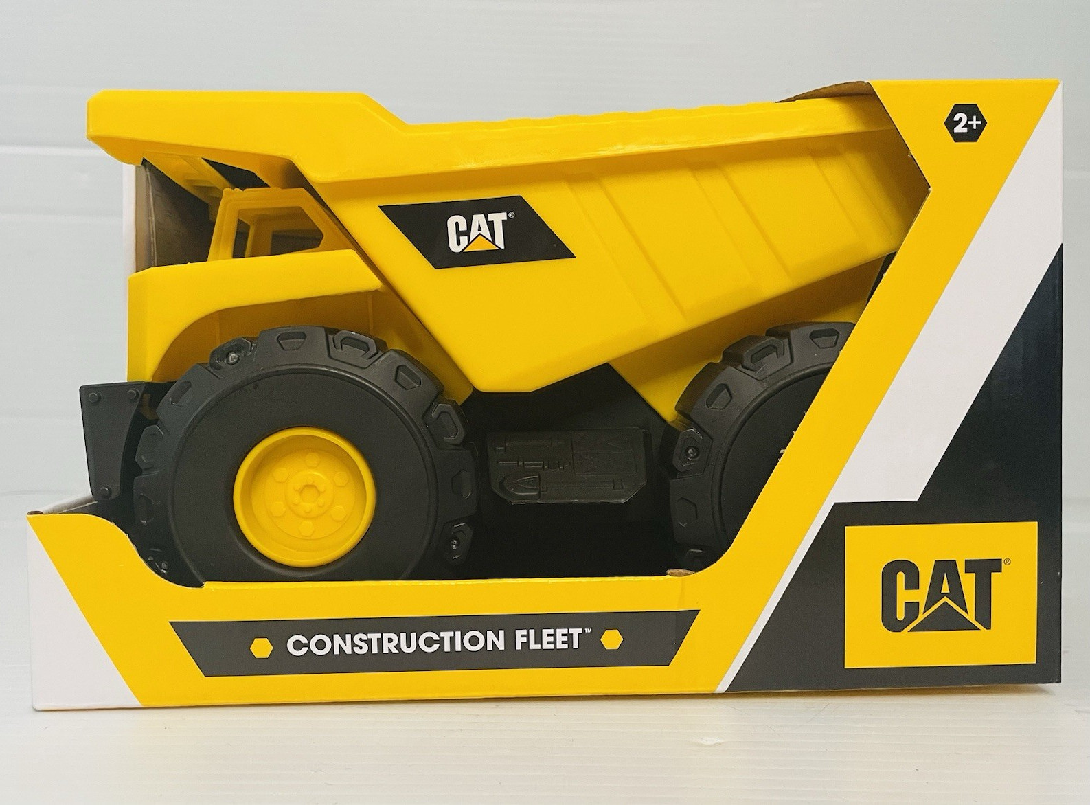 CAT Construction Fleet 10″ Dump Truck Toy Funrise Caterpillar New In Box Ages 2