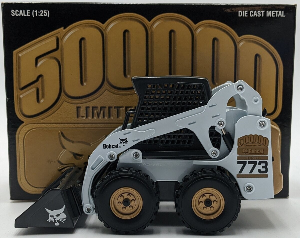 Wan Ho 0791 1:25 Scale Diecast Bobcat 773 Loader 500K NIB