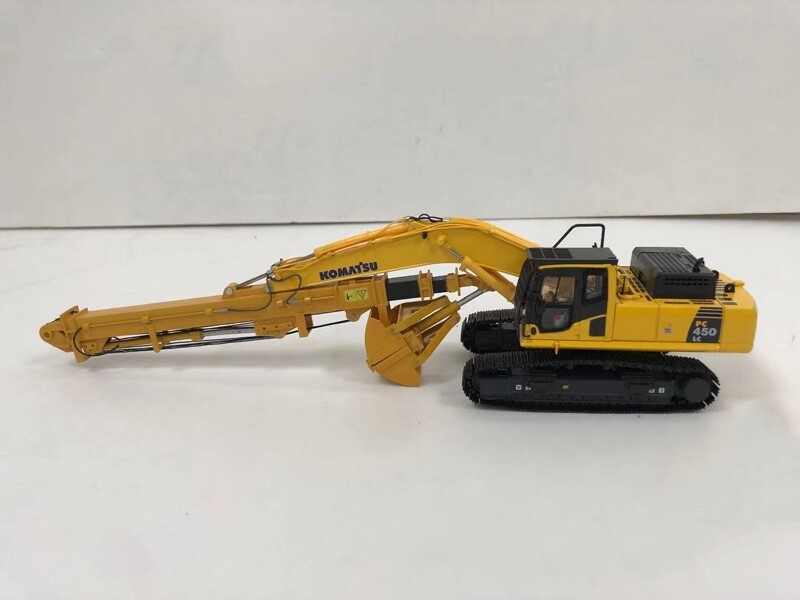 1:50 PC450LC-8 Grab Excavator Contruction Machine Equipment Diecast Metal Model