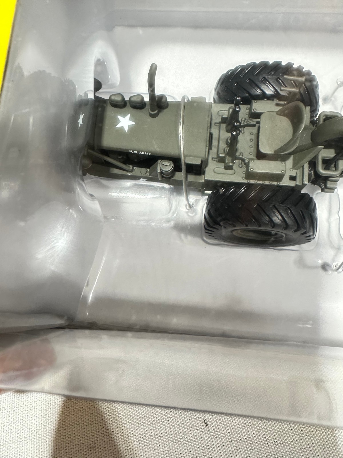 U.S. Army Le Tourneau Super C Tournapull With LP Carryall Scraper 1/50th Scale