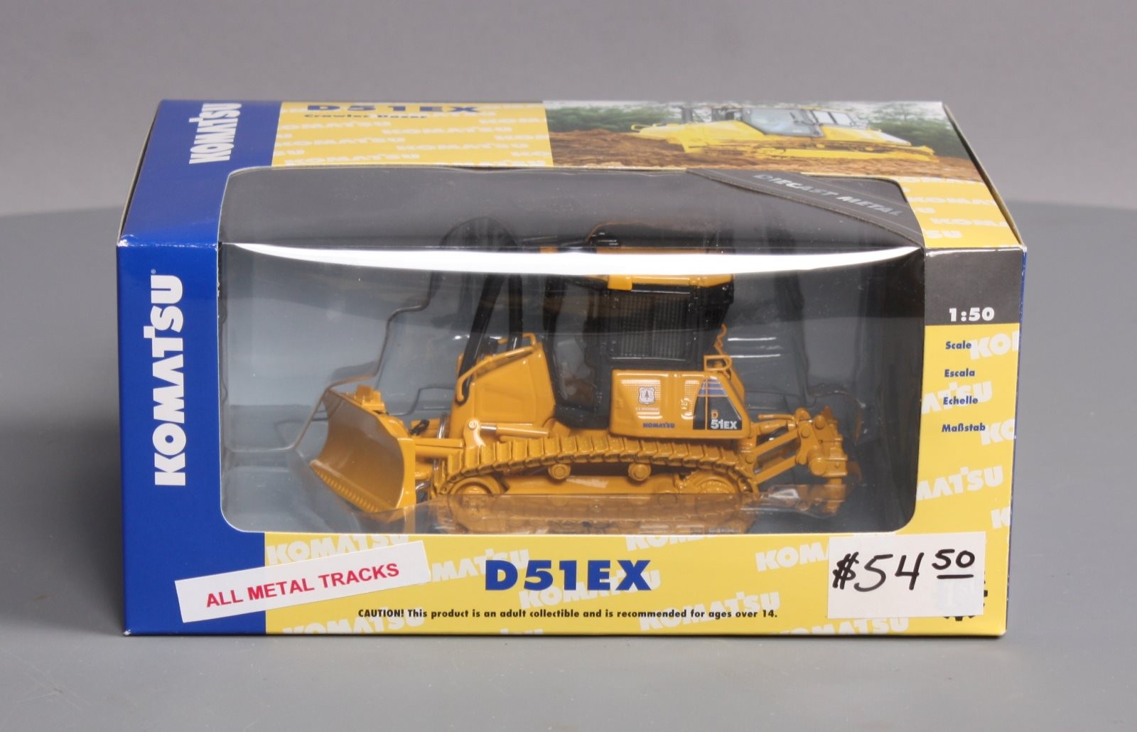 First Gear 50-3148 1:50 U.S. Forest Service Komatsu D51EX Crawler Dozer