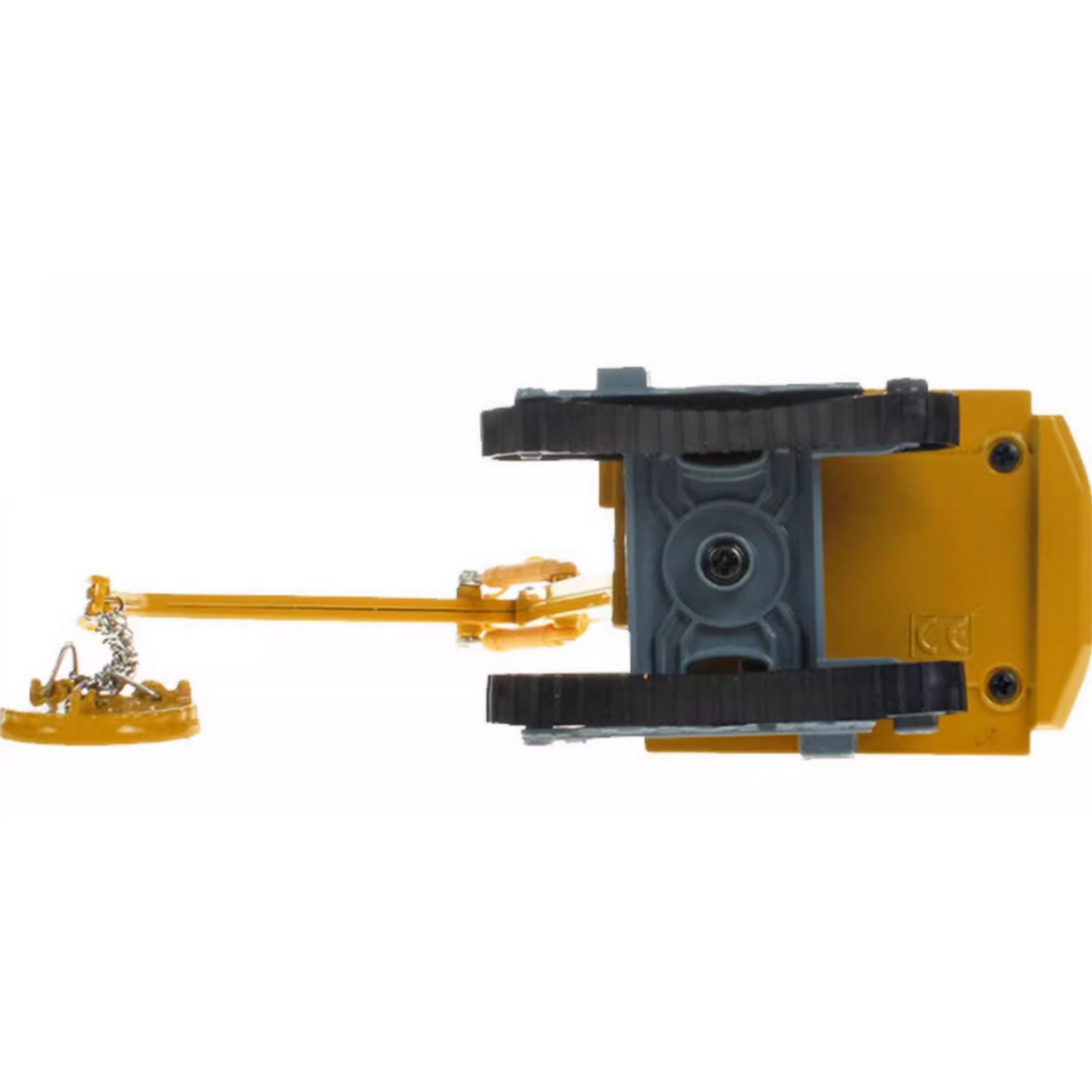 High Simulation 8cm Diecast Alloy 1/87 Metal Material Handling Vehicle Model