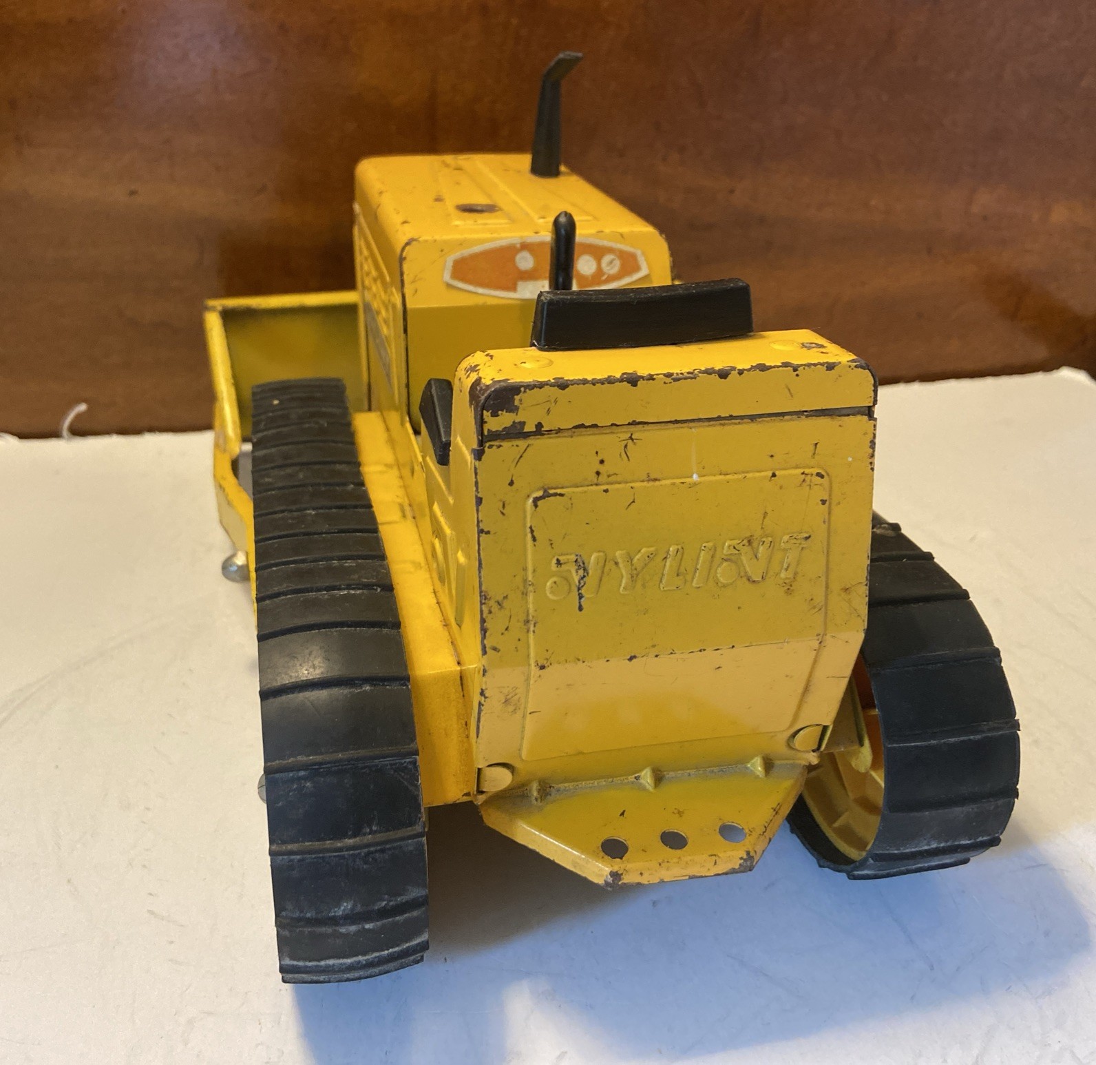 Vintage NYLINT Pressed Steel Jumbo Bulldozer Construction Toy