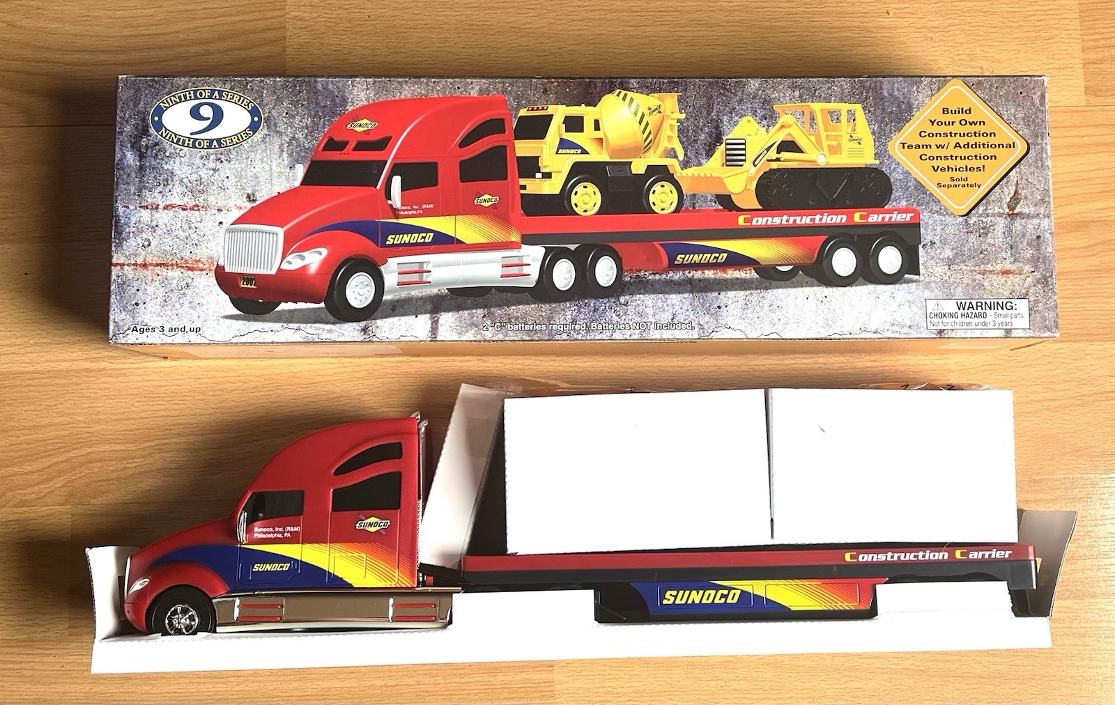 SUNOCO 2002 Construction Carrier Truck NINTH IN A SERIES 9th Big Rig Hauler NEW