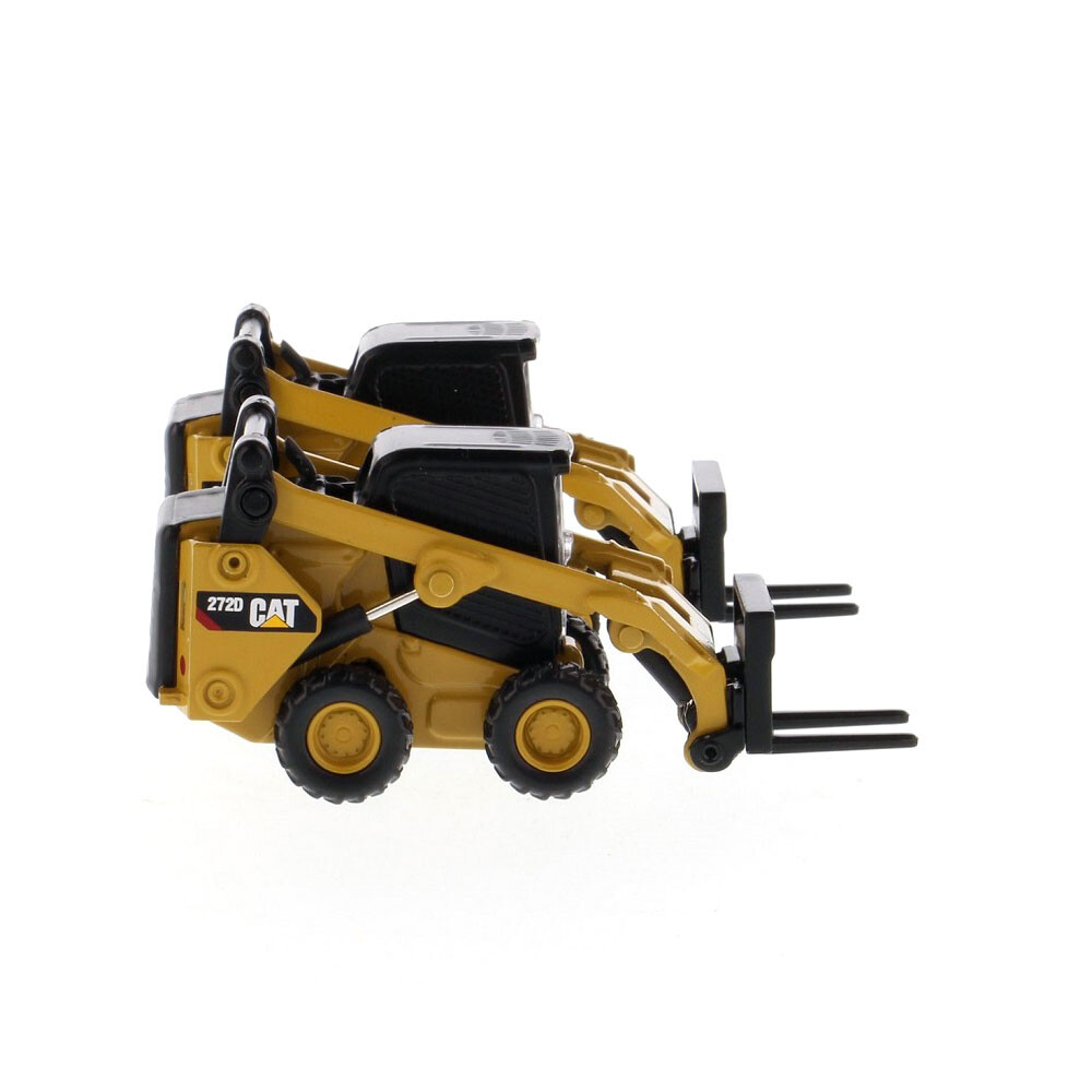Diecast Masters 85693 Cat 272D2 Skid Steer & 297D2 Track Loaders 1/64 Scale