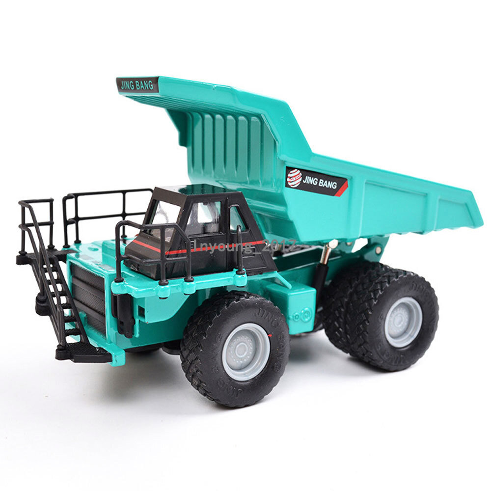 1:80 Dump Truck Construction Vehicle Model Diecast Toy Trucks for Boys Green