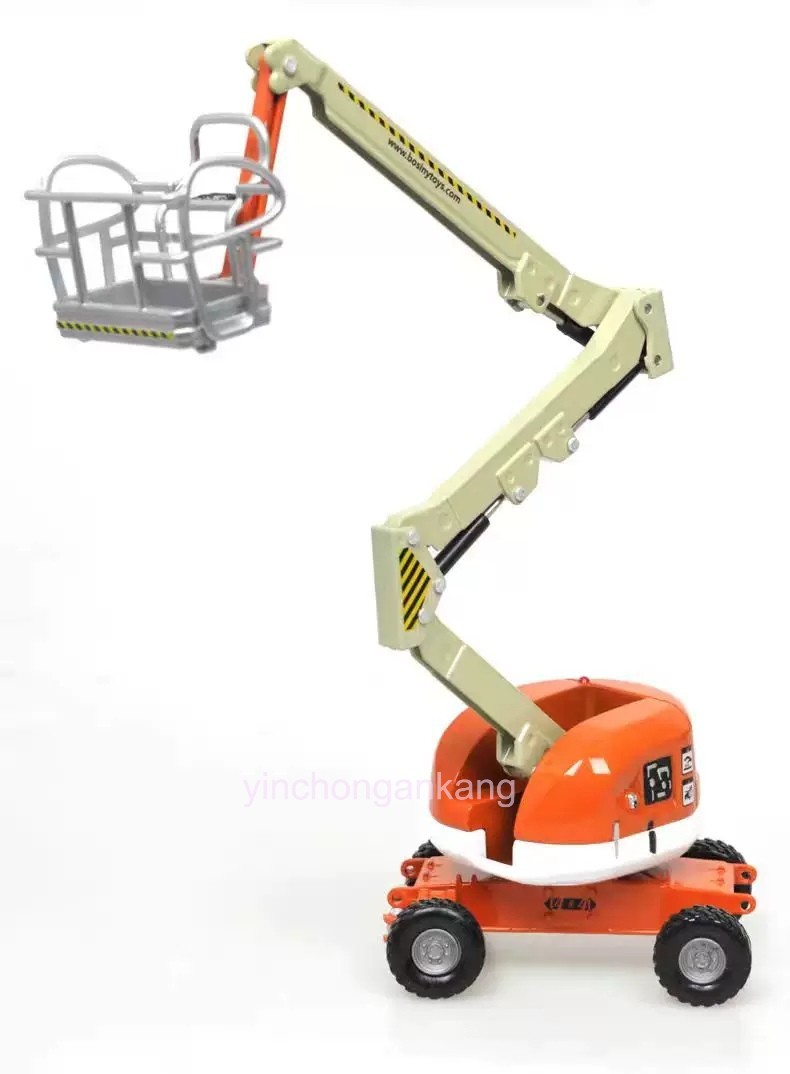 1/87 Aerial Work Vehicle Cherry Picker Die Cast Model