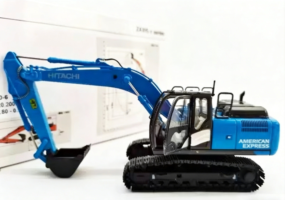 1:50 HITACHI ZH200-6 Excavator Construction Machinery Equipment Diecast Model