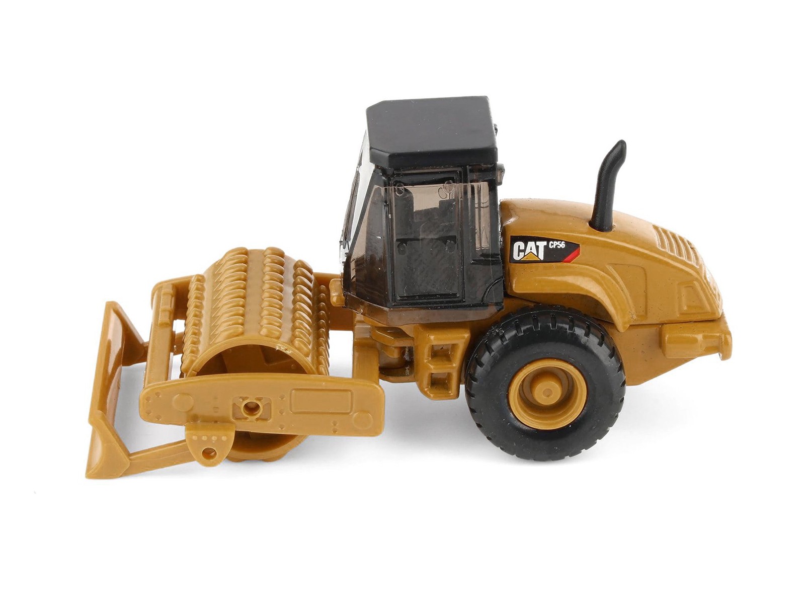 CAT Caterpillar CS56 Roller with Interchangeable Front Attachment Yellow 1/87 HO