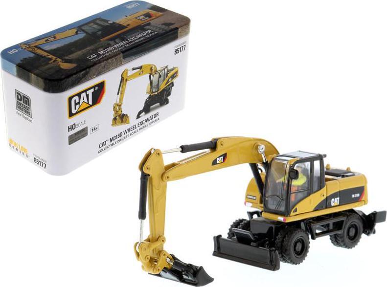 CAT Caterpillar M318D Wheeled Excavator with Operator High Line Series 1/87 (HO)