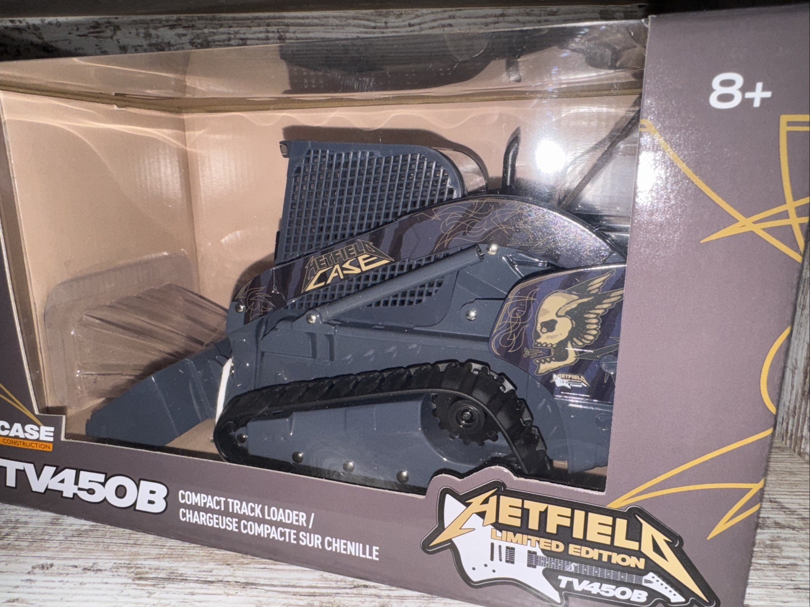 1/16 Case TV450B Compact Tracked Loader Hetfield (Metallica) Limited Edition