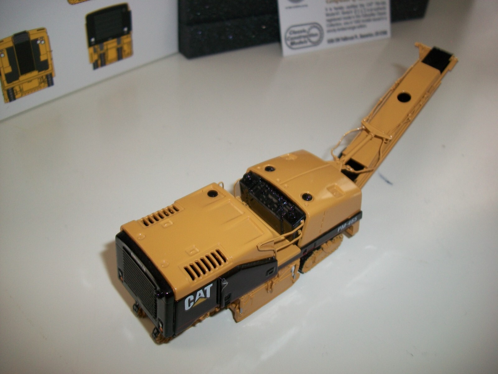 CCM Cat PM-465 Cold Planer All Brass 1:87 #165 Of 1000