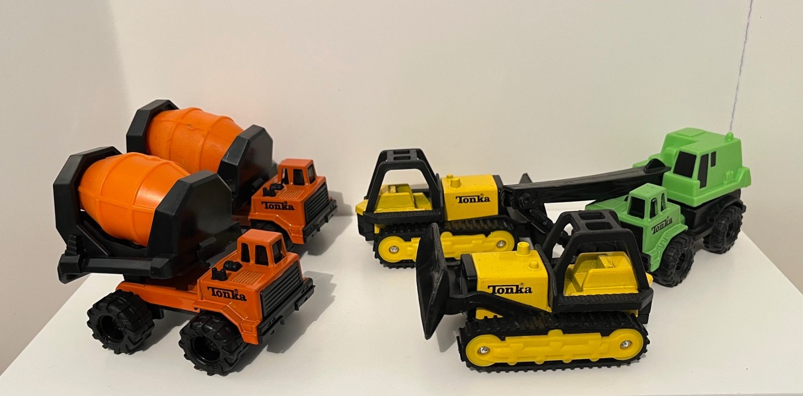 Tonka Construction (Lot of 5) 1:64 Scale Diecast & Plastic