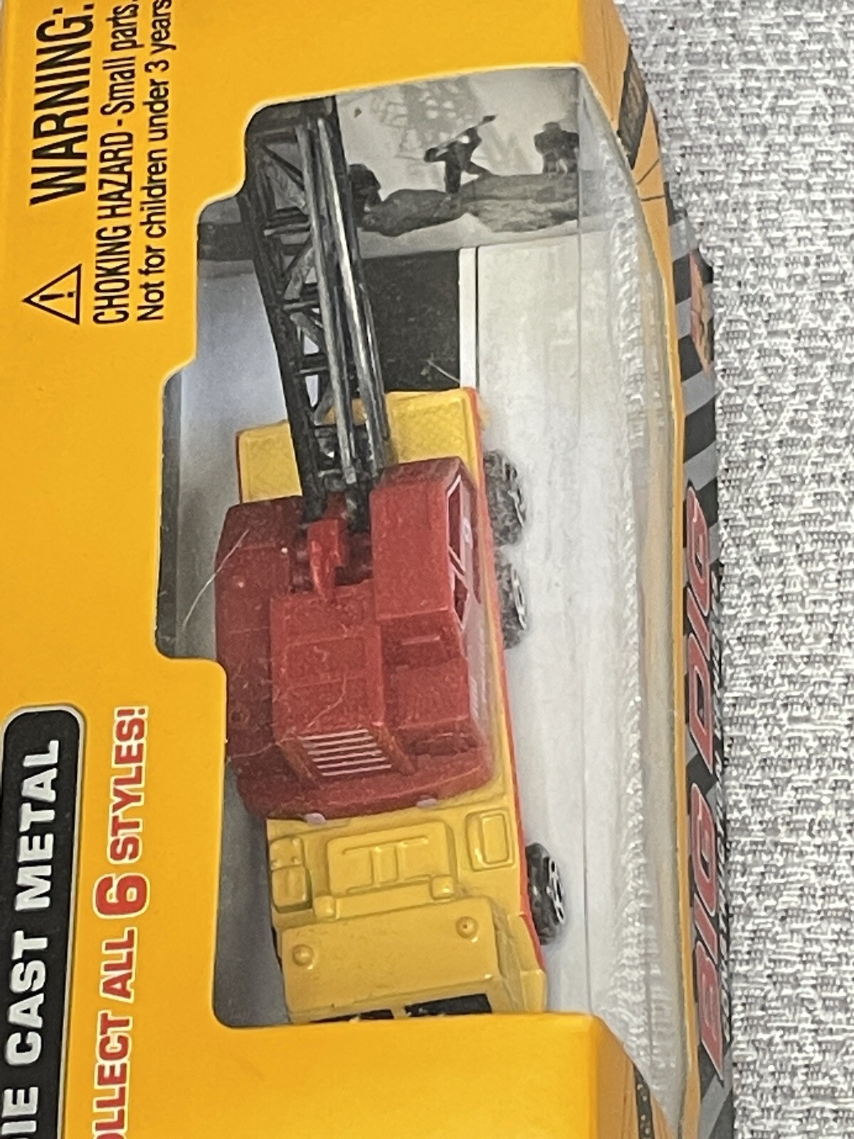 Wow Toyz Big Dig Construction Vehicles Lattice Crane Truck 9 NIB