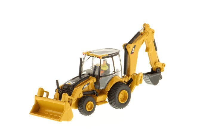 CAT 450E Backhoe Loader 1:87 HO Scale Model – Diecast Masters – 85263-TS