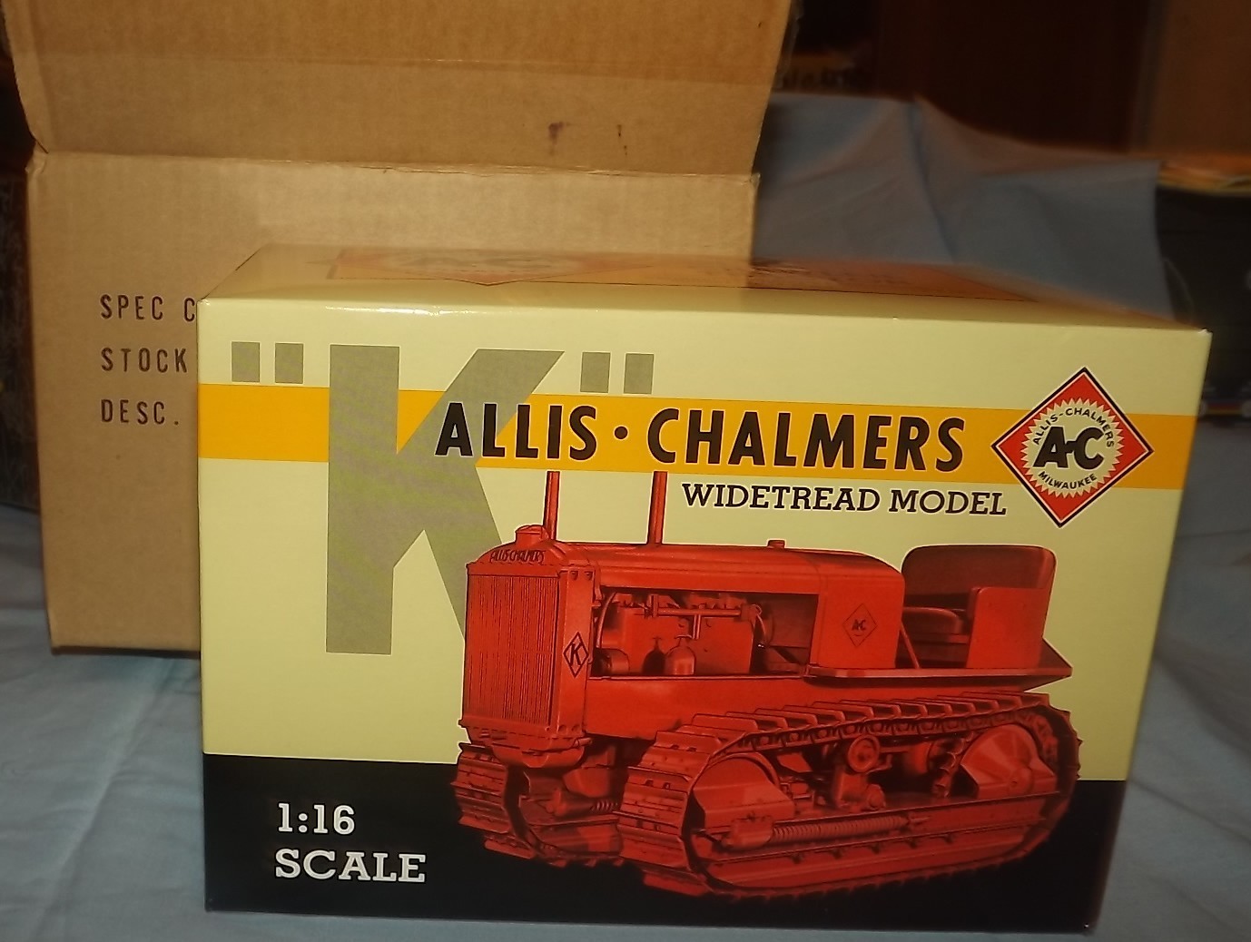 Spec Cast 1/16 AC Crawler model K 2001 National Toy Truck Construction Show