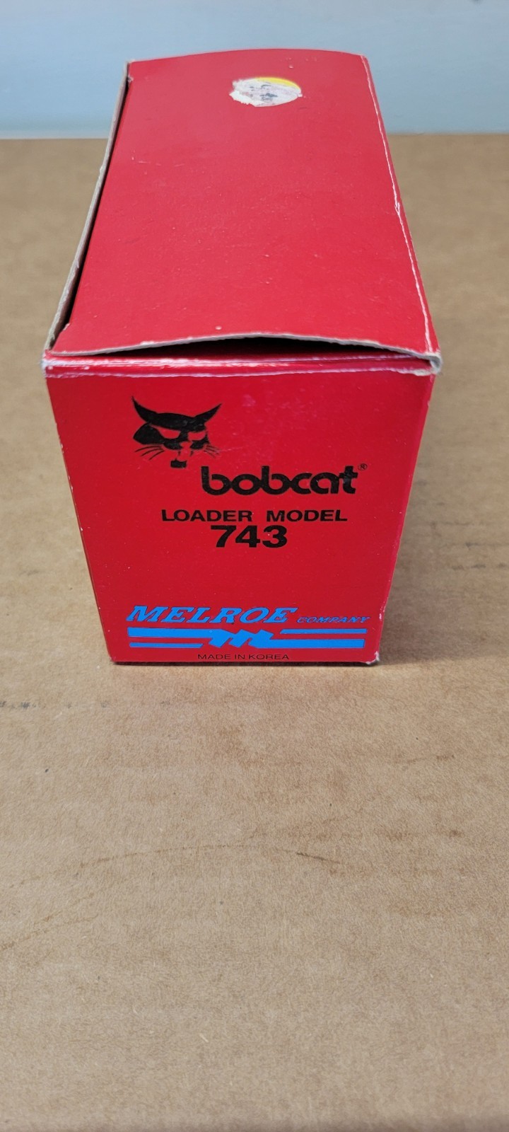 Bobcat 743 Skid-Steer Loader – Clover 1:19 Scale Diecast Model #4431 With Box