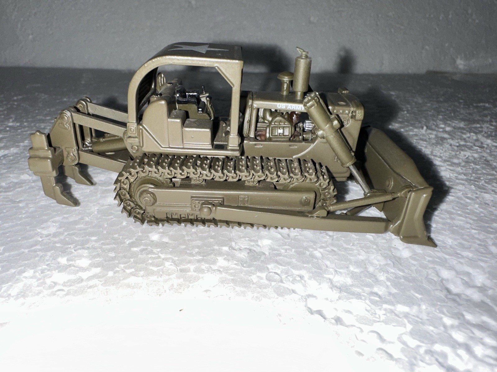 First Gear, 1:87 Scale, US Army TD-25 Crawler with ROPS & Ripper, Item# 80-0308