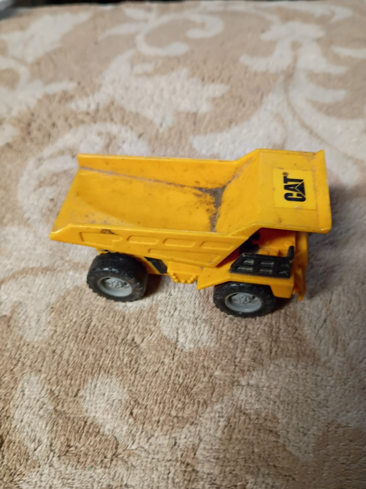 VTG Yellow Construction CAT Caterpillar Dump Truck