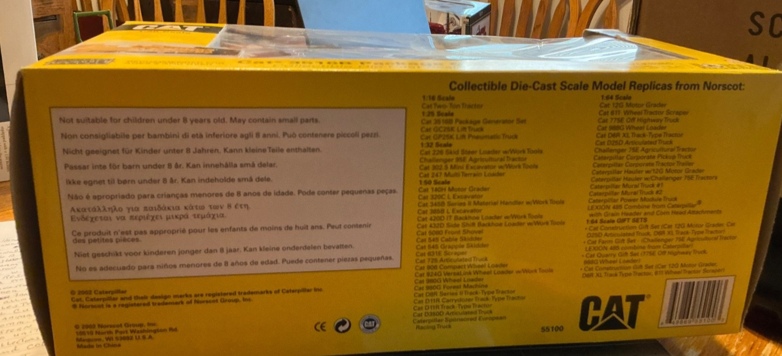 NORSCOT CAT 3516B PACKAGE GENERATOR SET 1/25 SCALE
