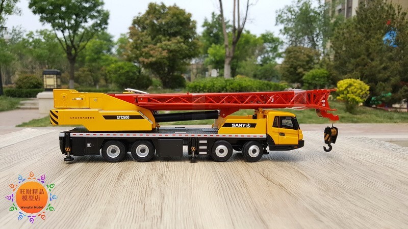 1:43 32CM SANY STC500 TRUCK CRANE Construction Equipment Machine Diecast Model