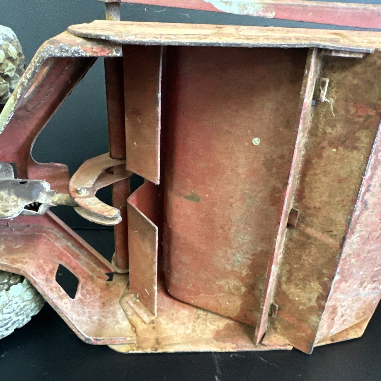 Doepke 1950’s Model Toys Heiliner Earth Mover Scraper 29” Vintage Metal