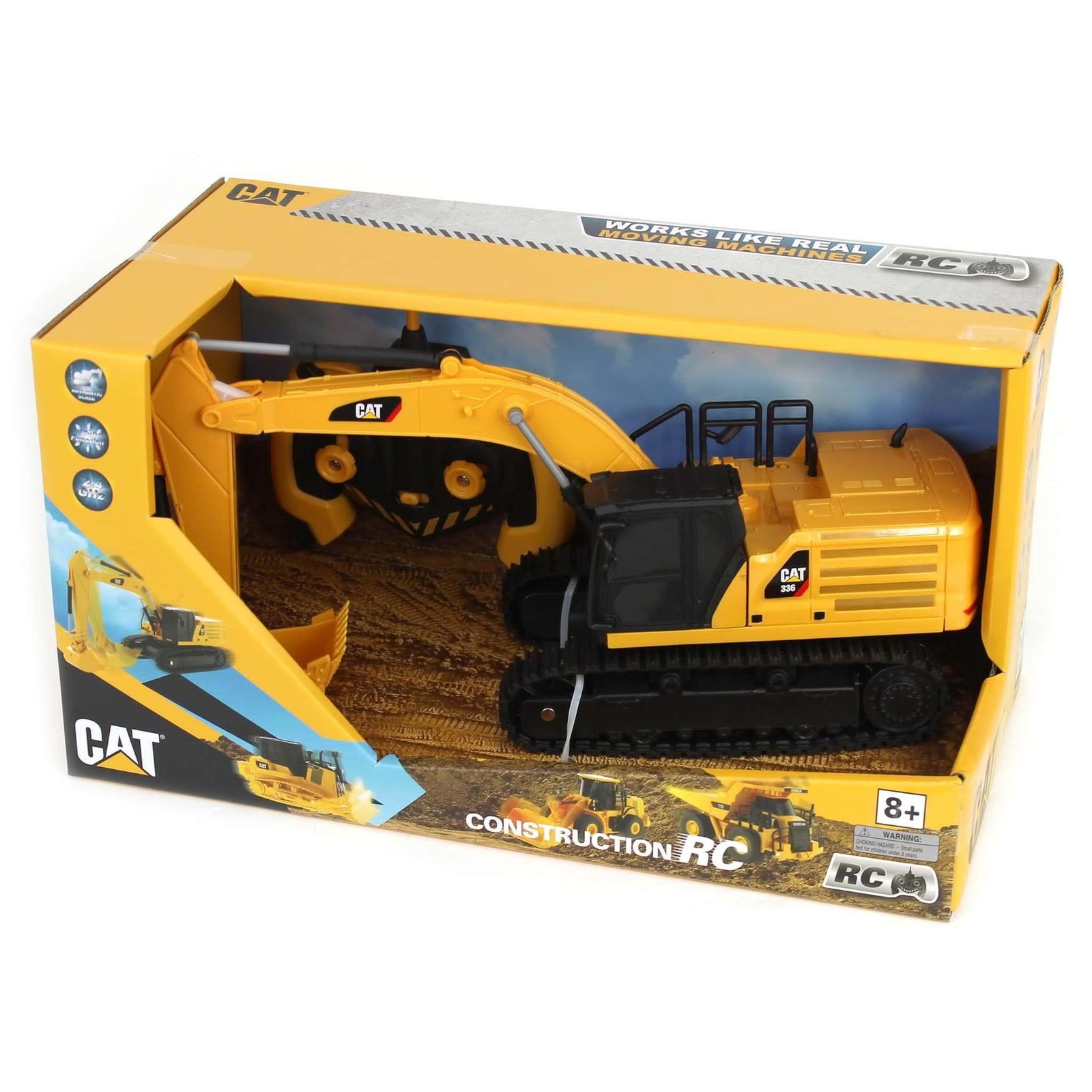 Diecast Masters 1/35 Radio Control CAT 336 Excavator, Durable Plastic 23001