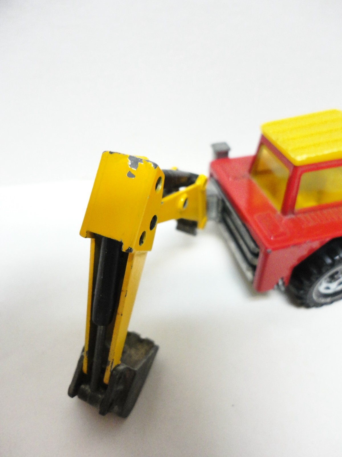 2 Vntg SIKU W. Germany DIECAST BACK HOE LOADERS #2818 & #3531 (Minor Damage)