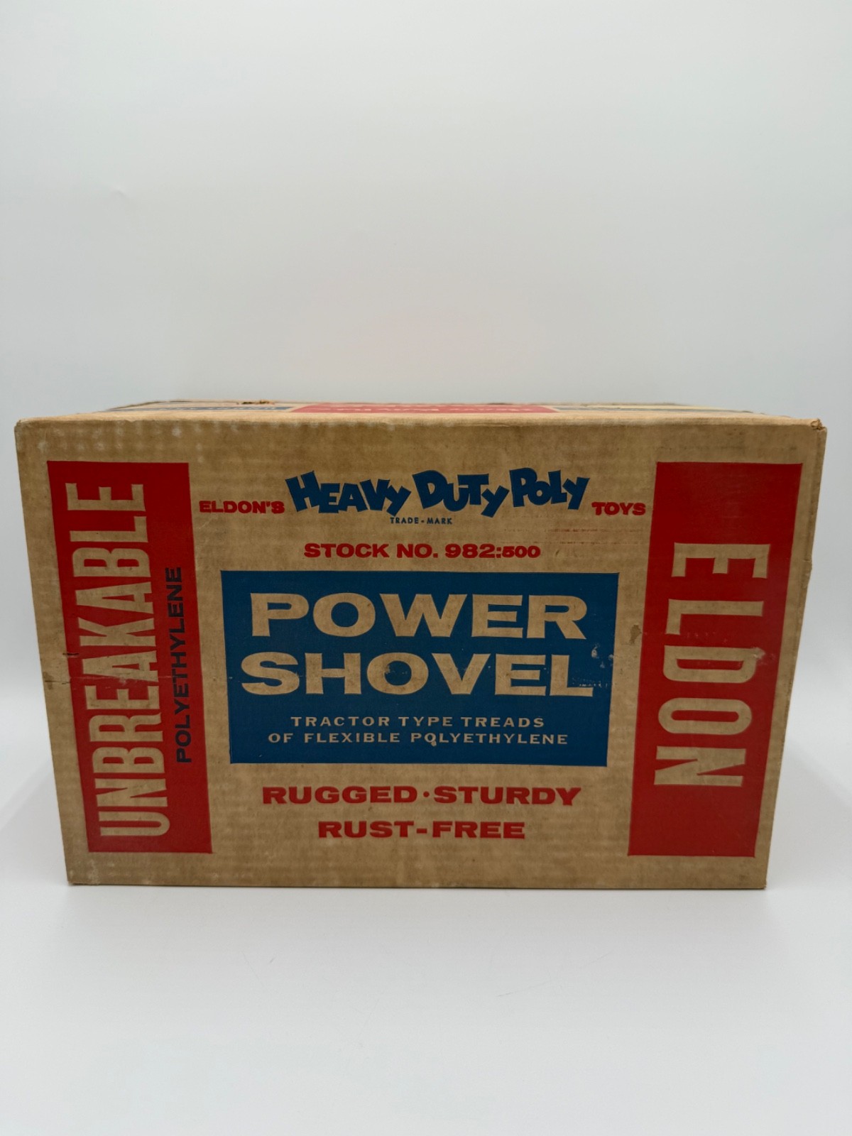 Vintage Eldons Heavy Duty Poly Power Shovel Stock NO. 982:500 Sealed!!!