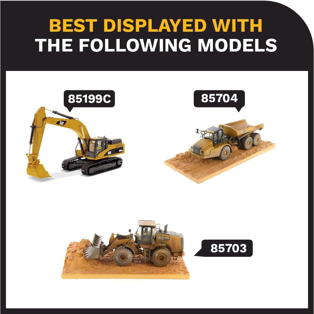 Diecast Masters 1:50 Scale Caterpillar CT660 Day Cab Tractor & XL120 Lowboy Trai