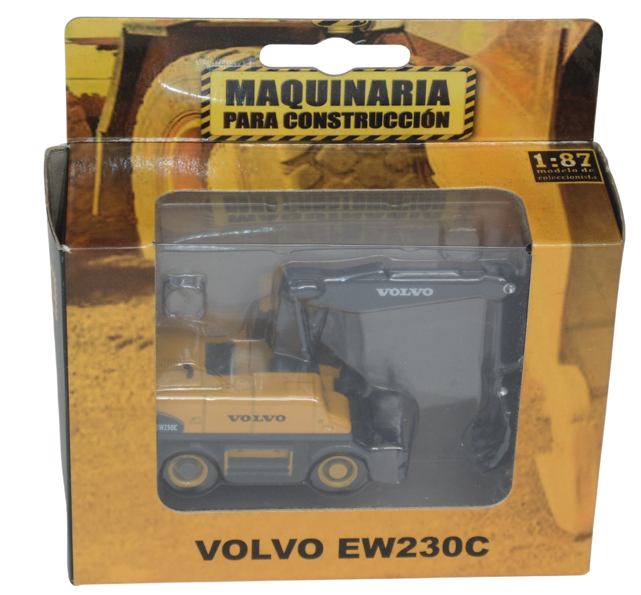 VOLVO EW230C EXCAVADORA MAQUINARIA PARA CONSTRUCCION 1:87 DIECAST COLOMBIA