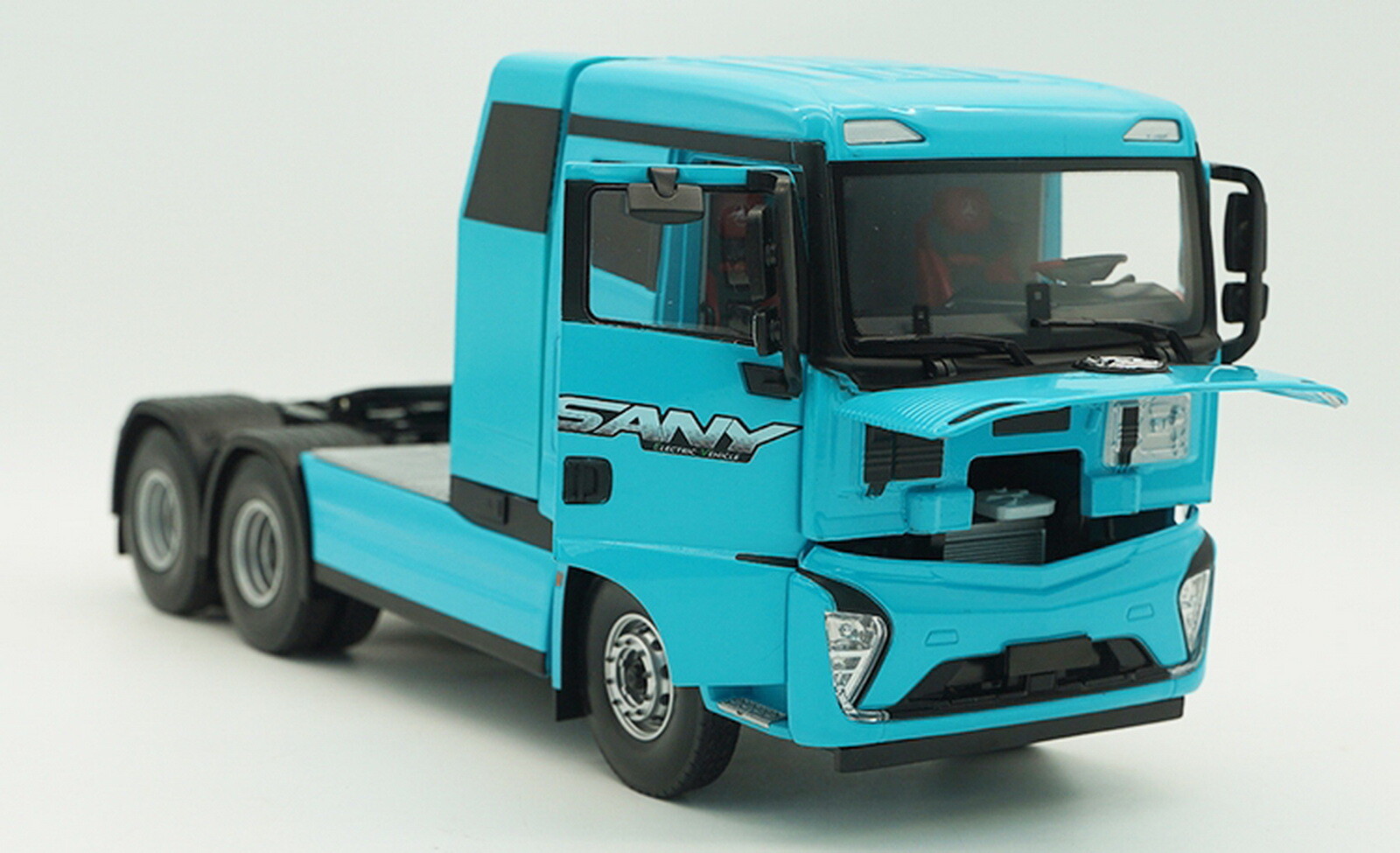 1/24 Scale SANY EV Truck Blue Diecast Car Model Collection Gift NIB