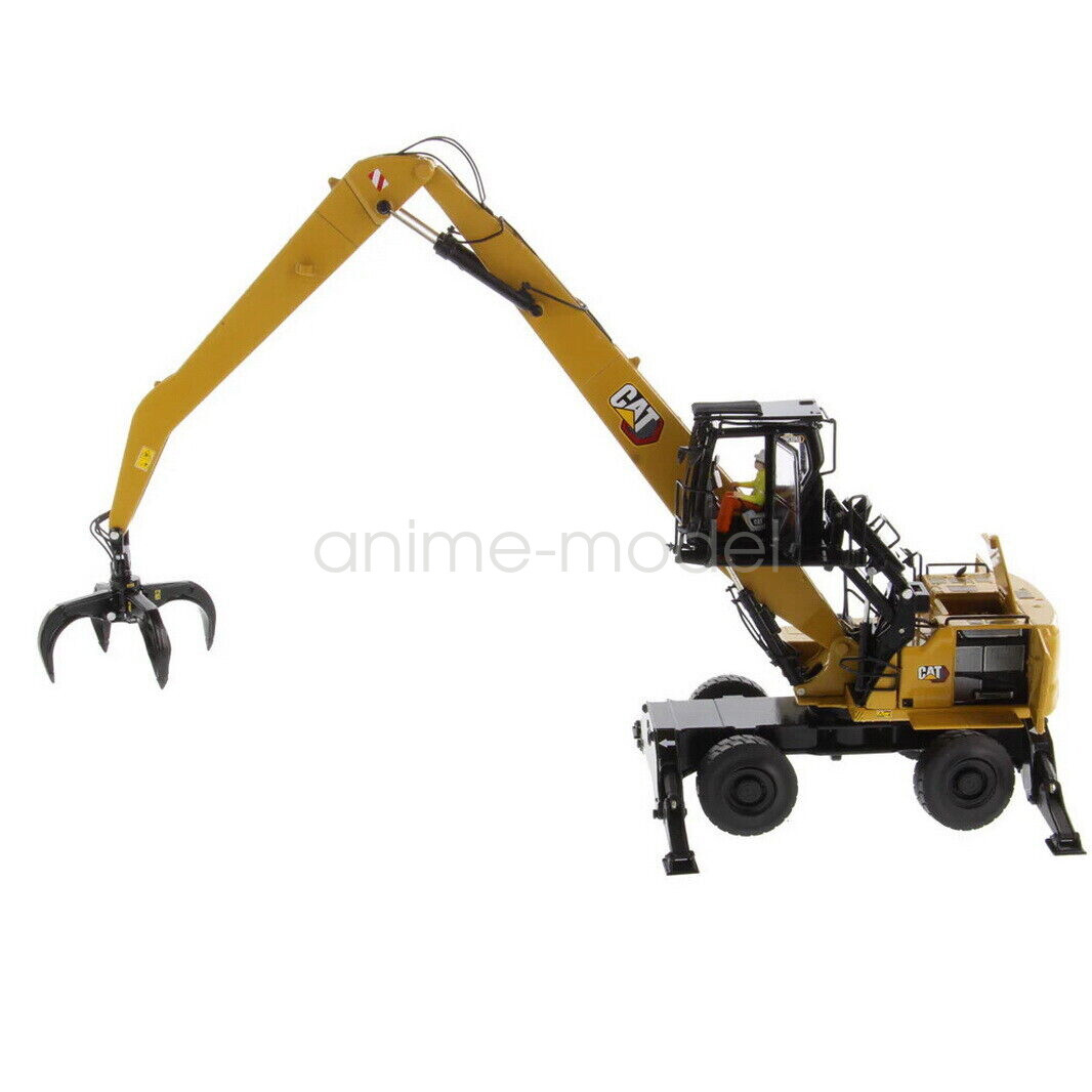 DM 1/50 Scale CAT MH3040 Wheel Material Handler Diecast Model Toy Gift 85958