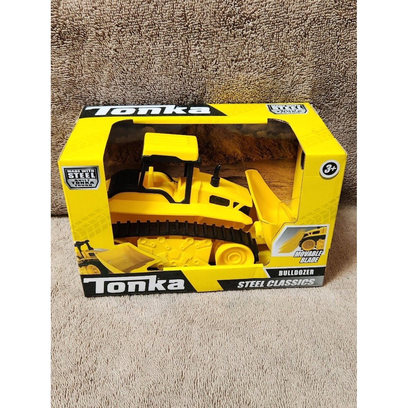 TONKA Steel Classics Toy Bulldozer = NEW