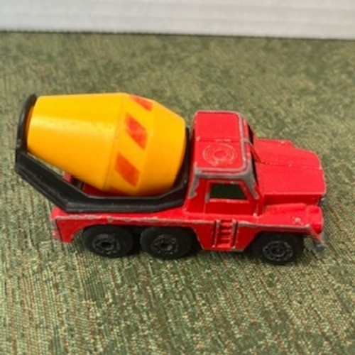 Vintage 1976 Matchbox Superfast No 19 Cement Truck Red Lesney England