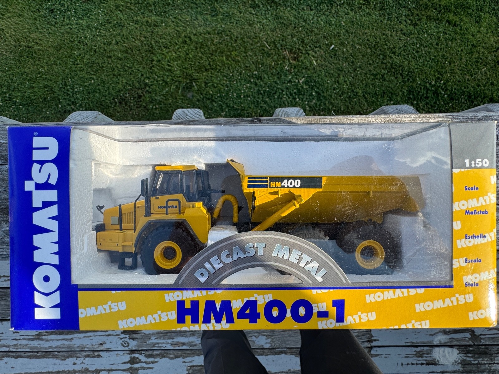 Komatsu HM400-1 Articulated Dump Truck By Die-Cast Promotions 40014, 1:50, NIB